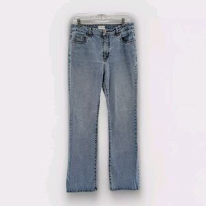 FDJ French Dressing Bootcut Blue Light Wash Stretch High Rise Jeans Size 14